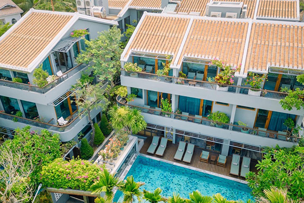 CHIEM HOIAN & The Beachside Boutique Hotel - Villa - Thang Máy Thiên Ân - Công Ty TNHH Dịch Vụ Lắp Đặt Thang Máy Thiên Ân - MT